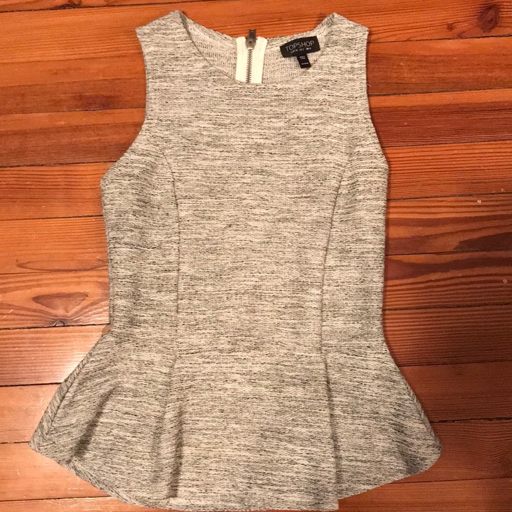 TopShop Peplum Blouse